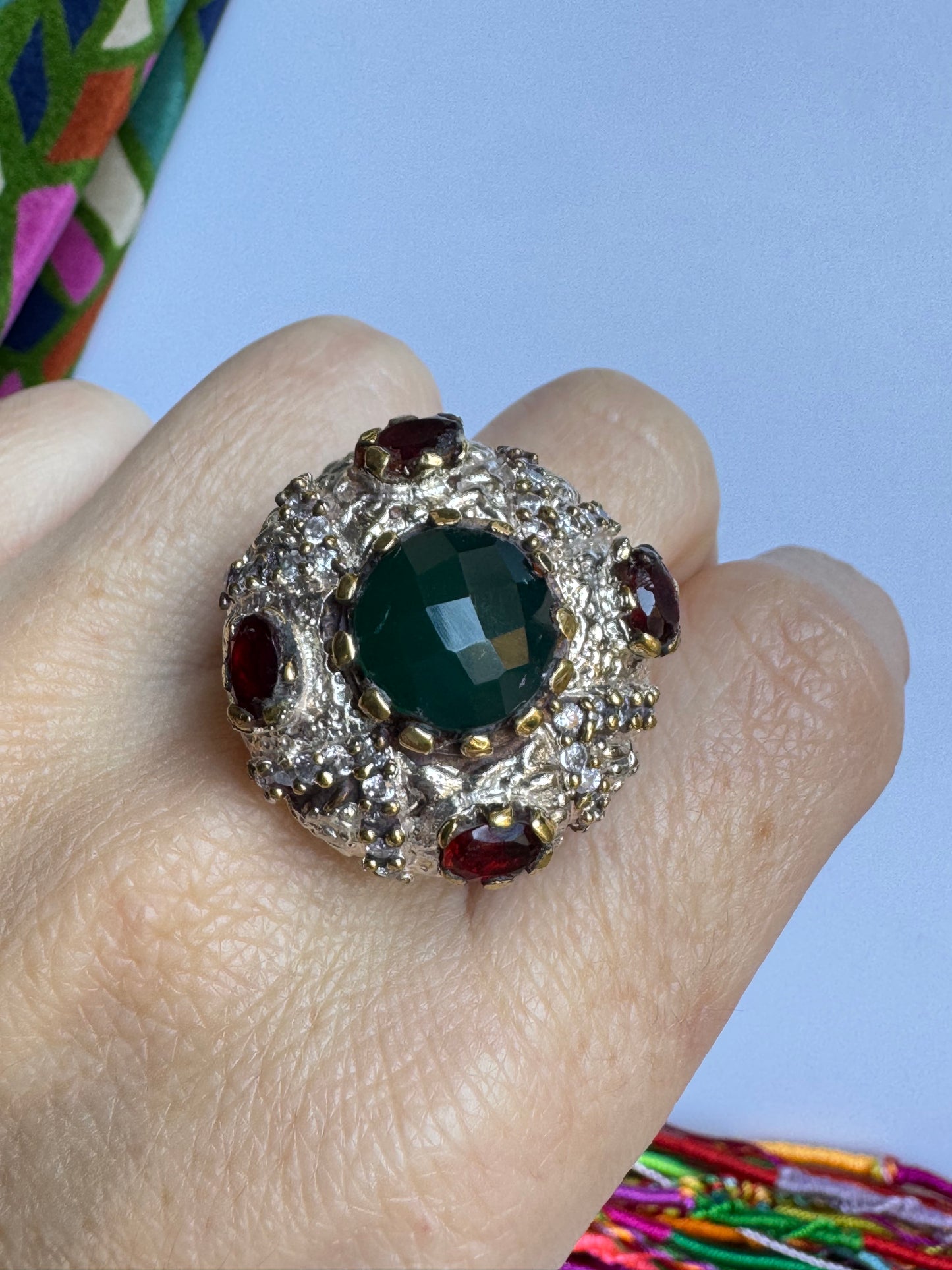 Anello design vintage misura 14