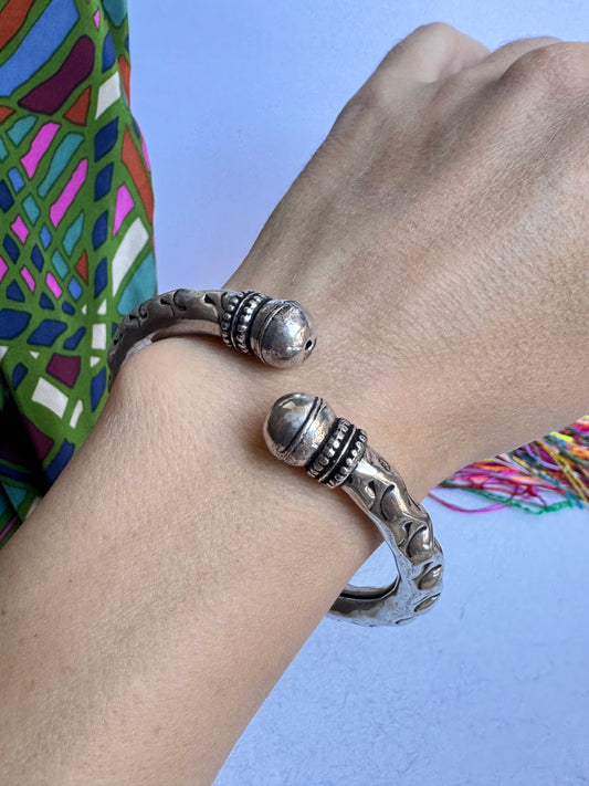 Bracciale boho argentato