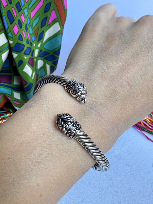 Bracciale boho argentato