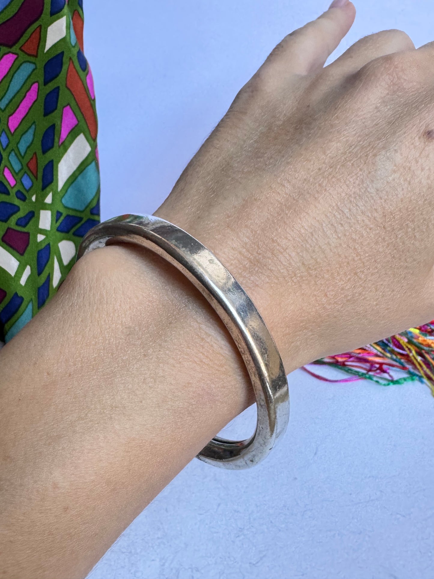 Bracciale boho argentato