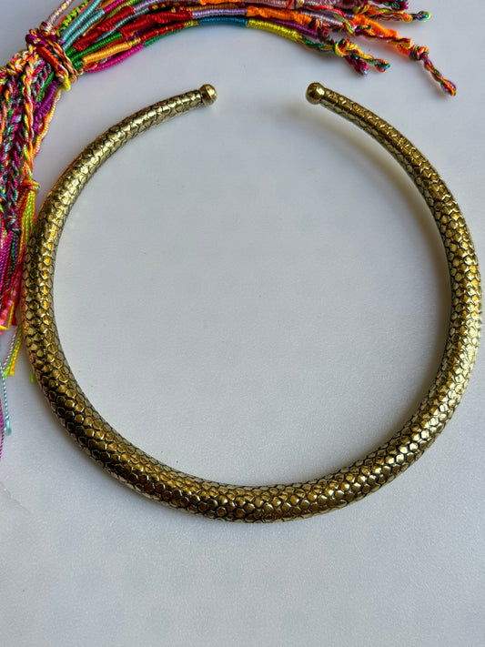 Collarino dorato snake