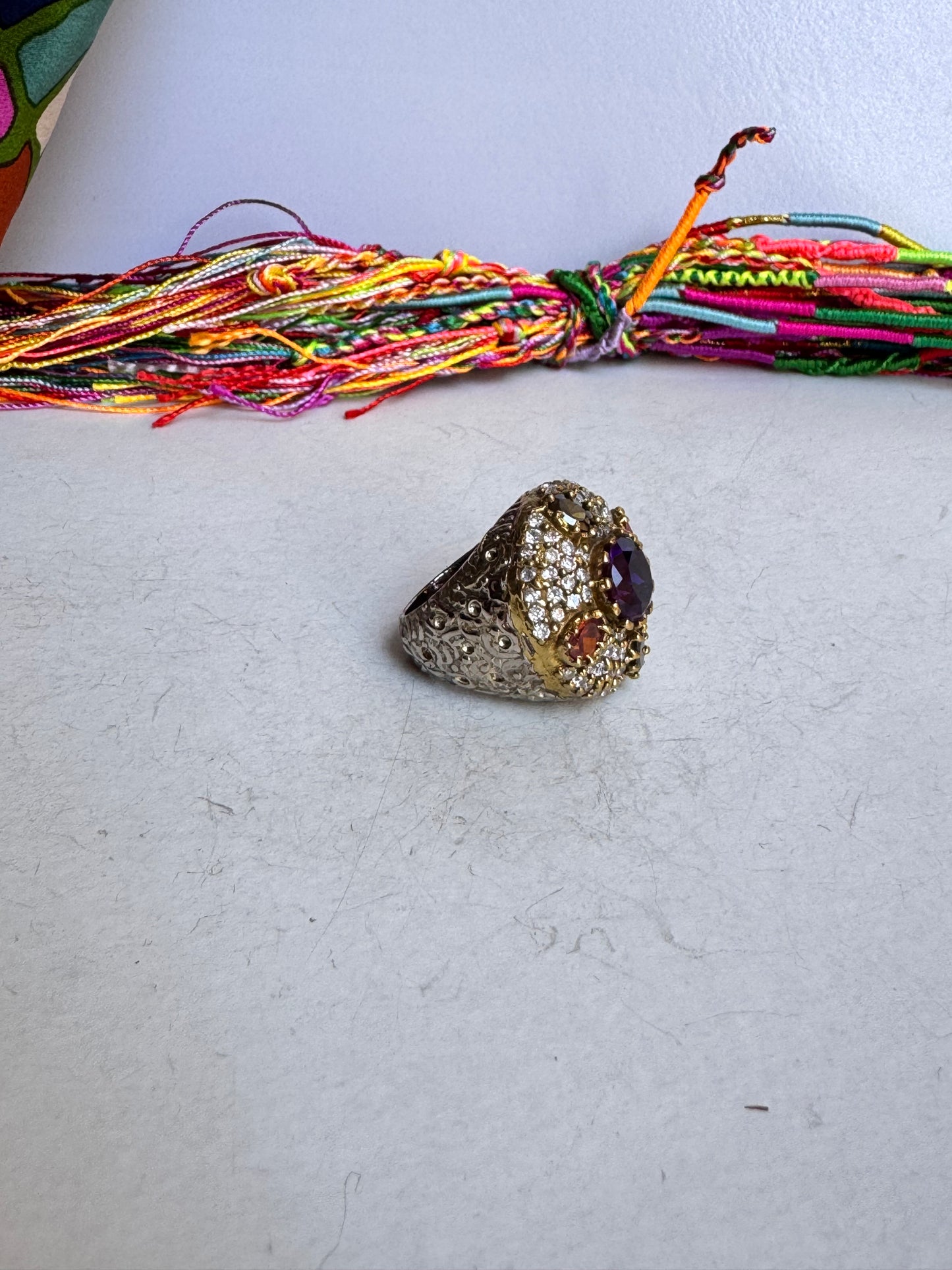 Anello design vintage misura 14/15
