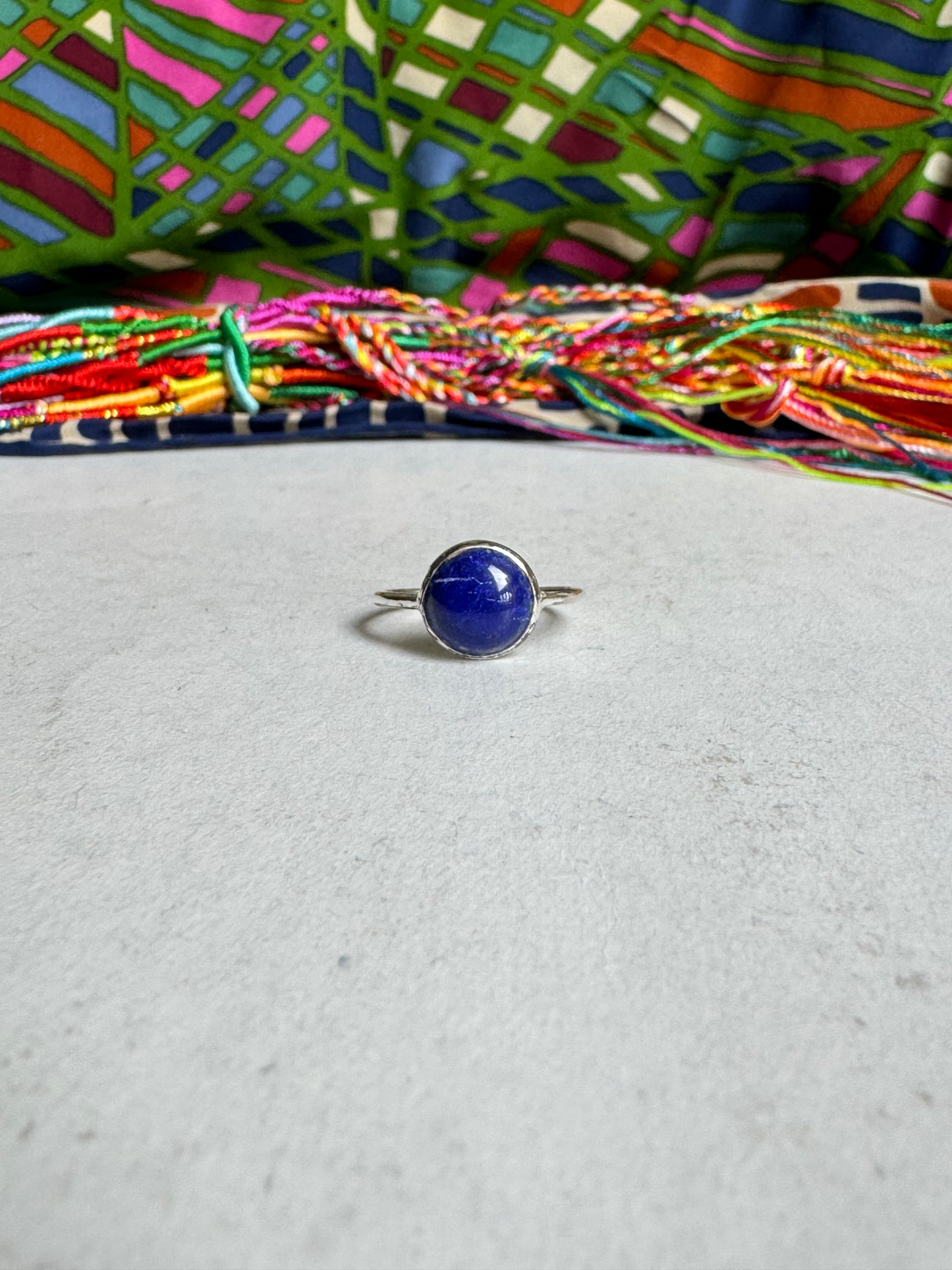 925 lapis lazuli P16 silver ring