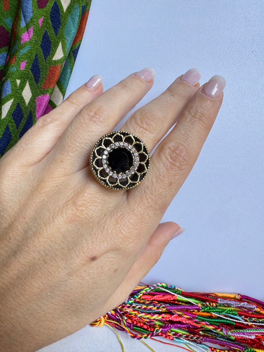 Anello design vintage misura 14