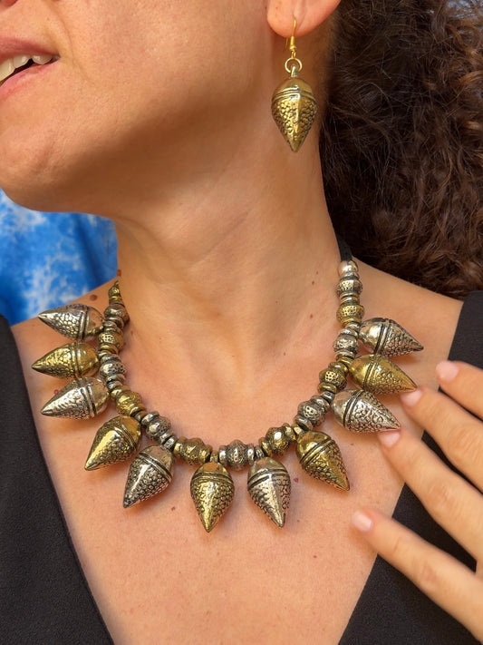 Set di Gioielli Tradizionale Indiano