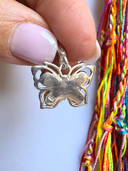 Pendente ciondolo argento925 ambra V16