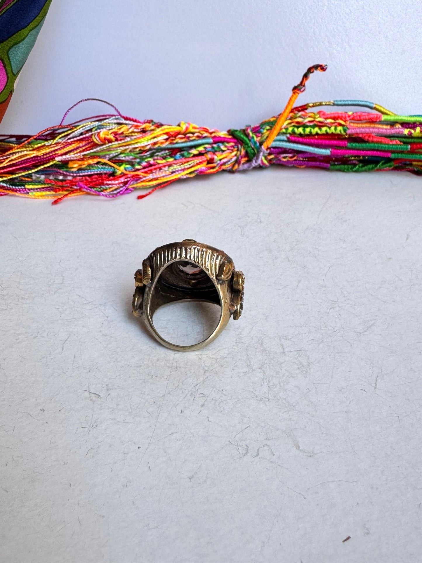 Anello design vintage misura 18/19