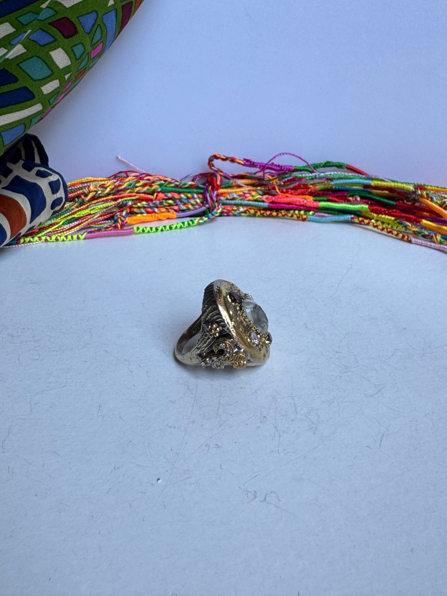 Anello design vintage misura 20