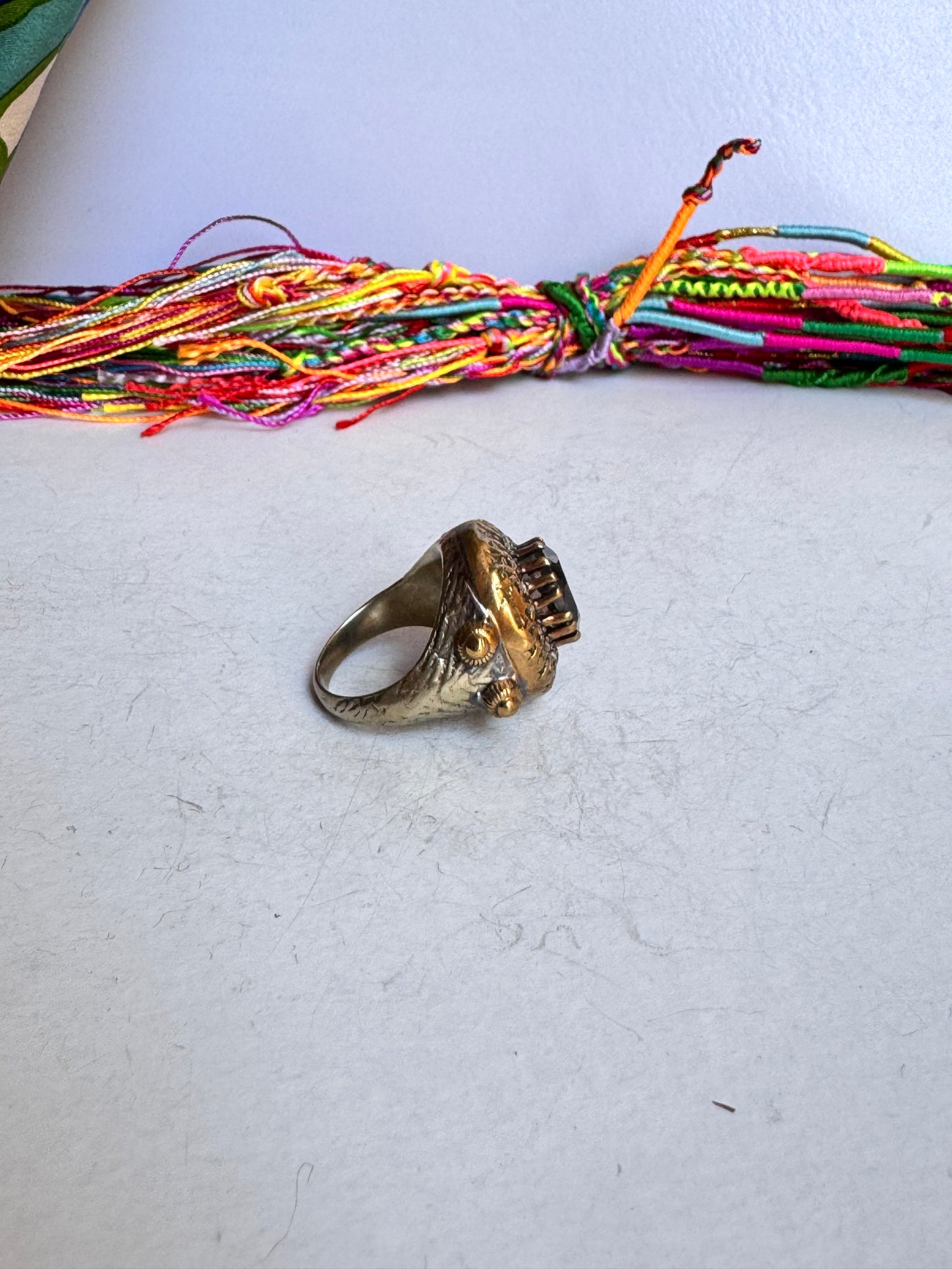 Anello design vintage misura 20