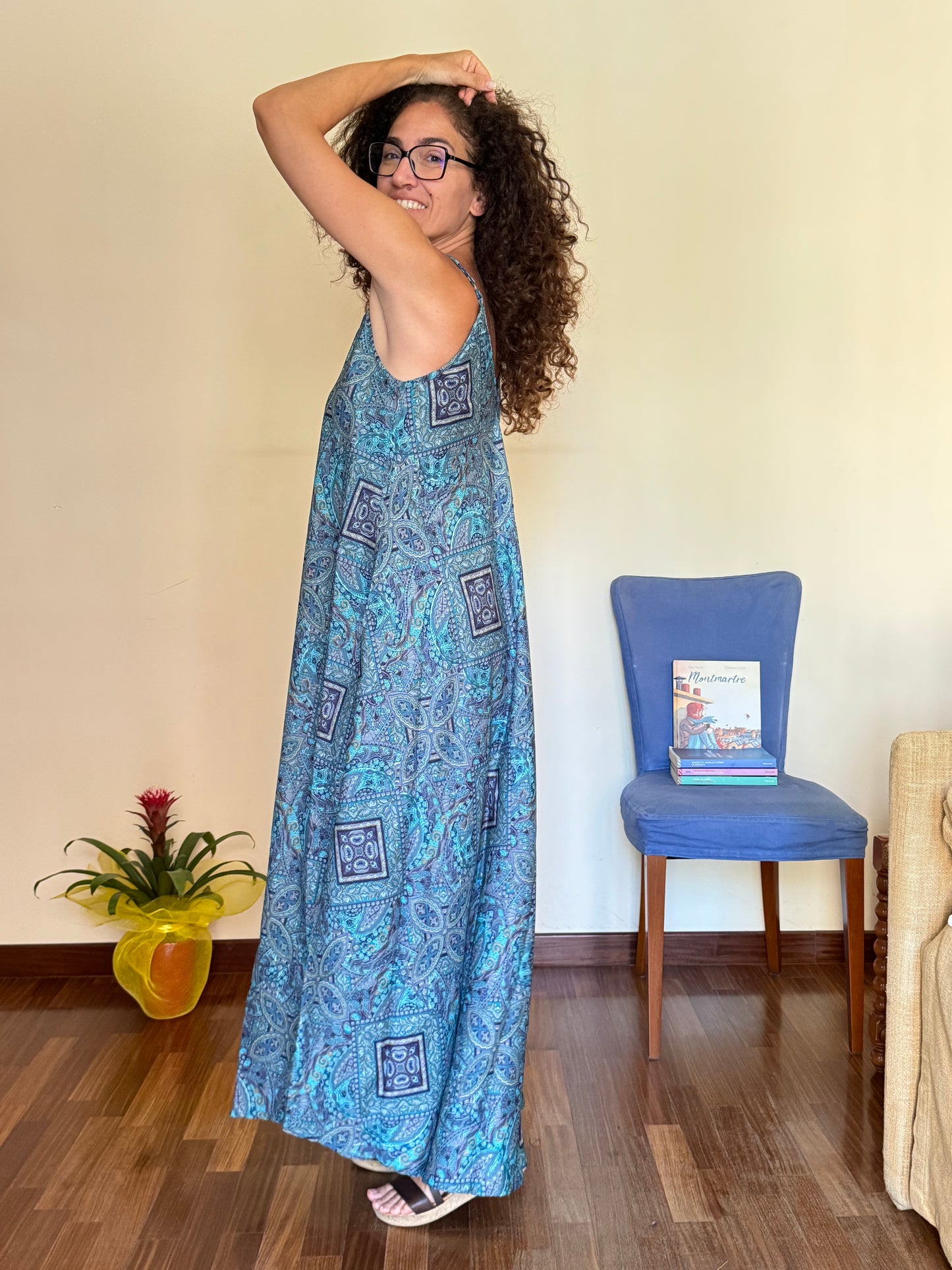 V64 long dress