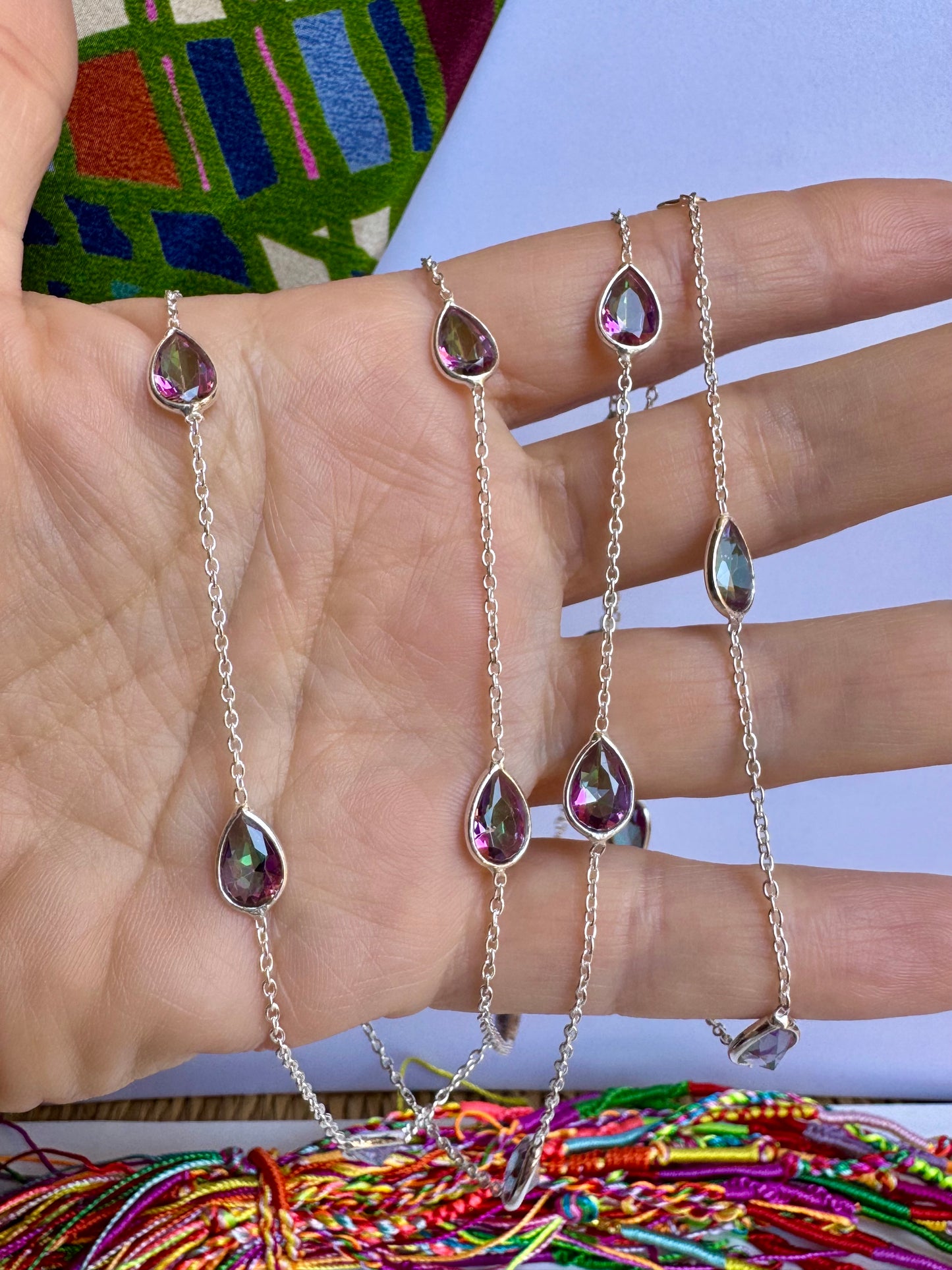 Collana argento 925 mystic stone 1 MY