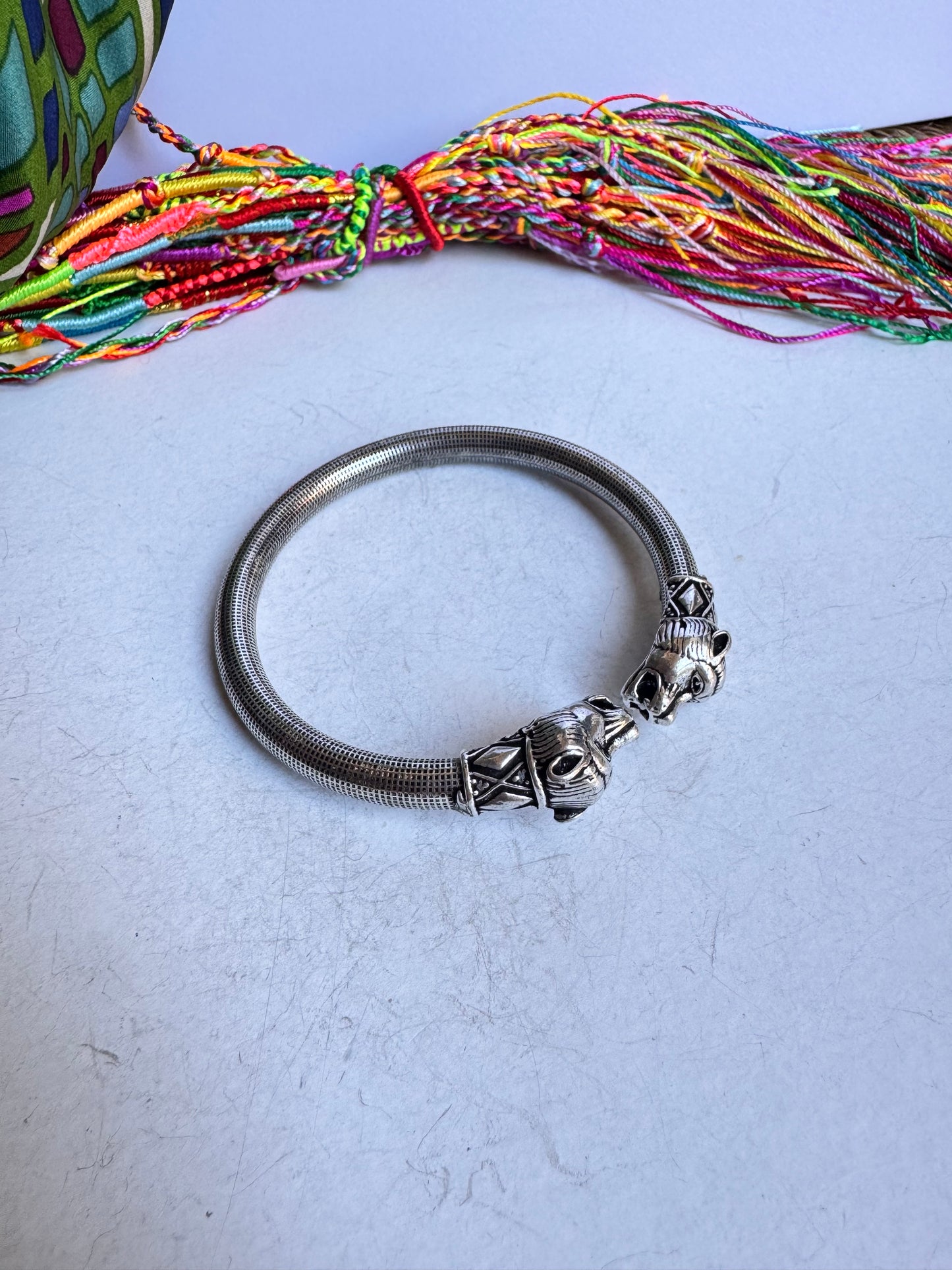 Bracciale boho argentato