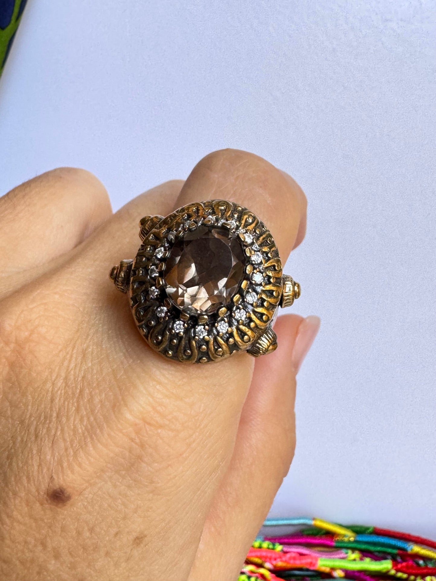 Anello design vintage misura 20