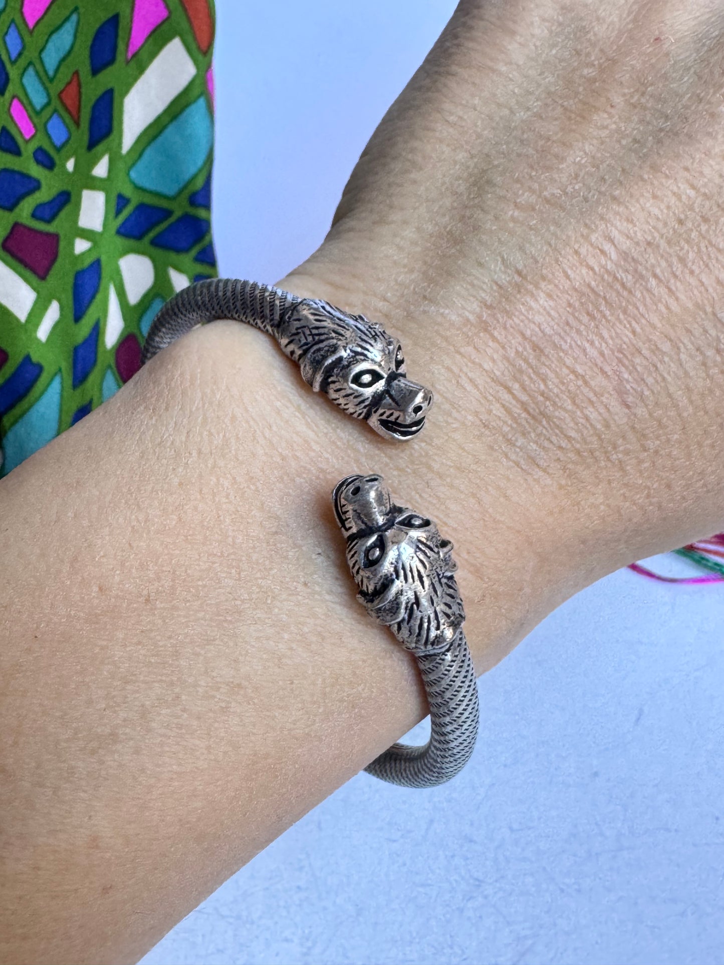 Bracciale boho argentato