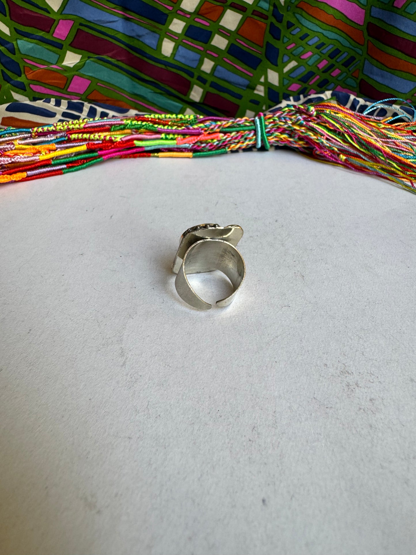 Nepalese mosaic ring