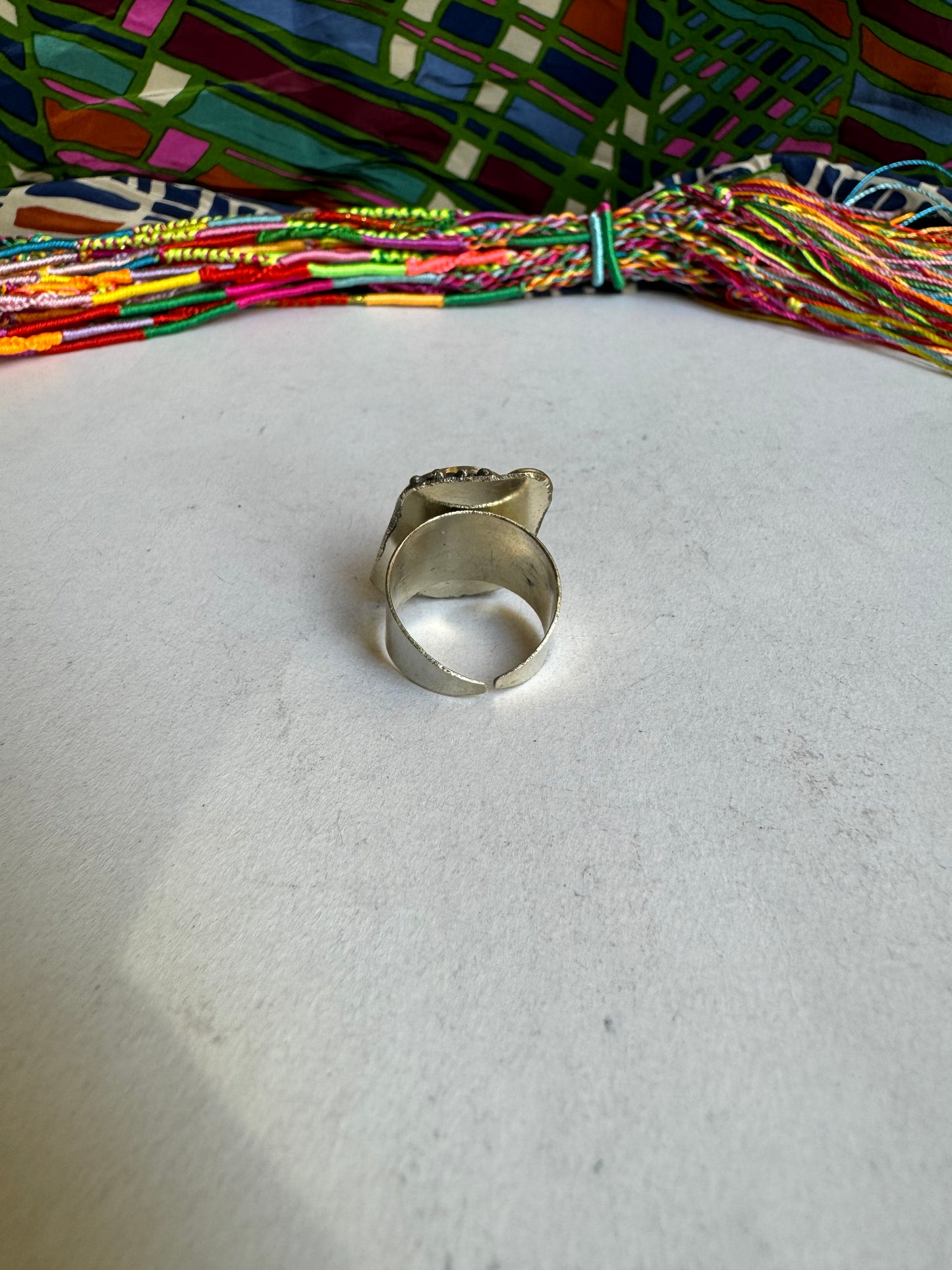 Nepalese mosaic ring