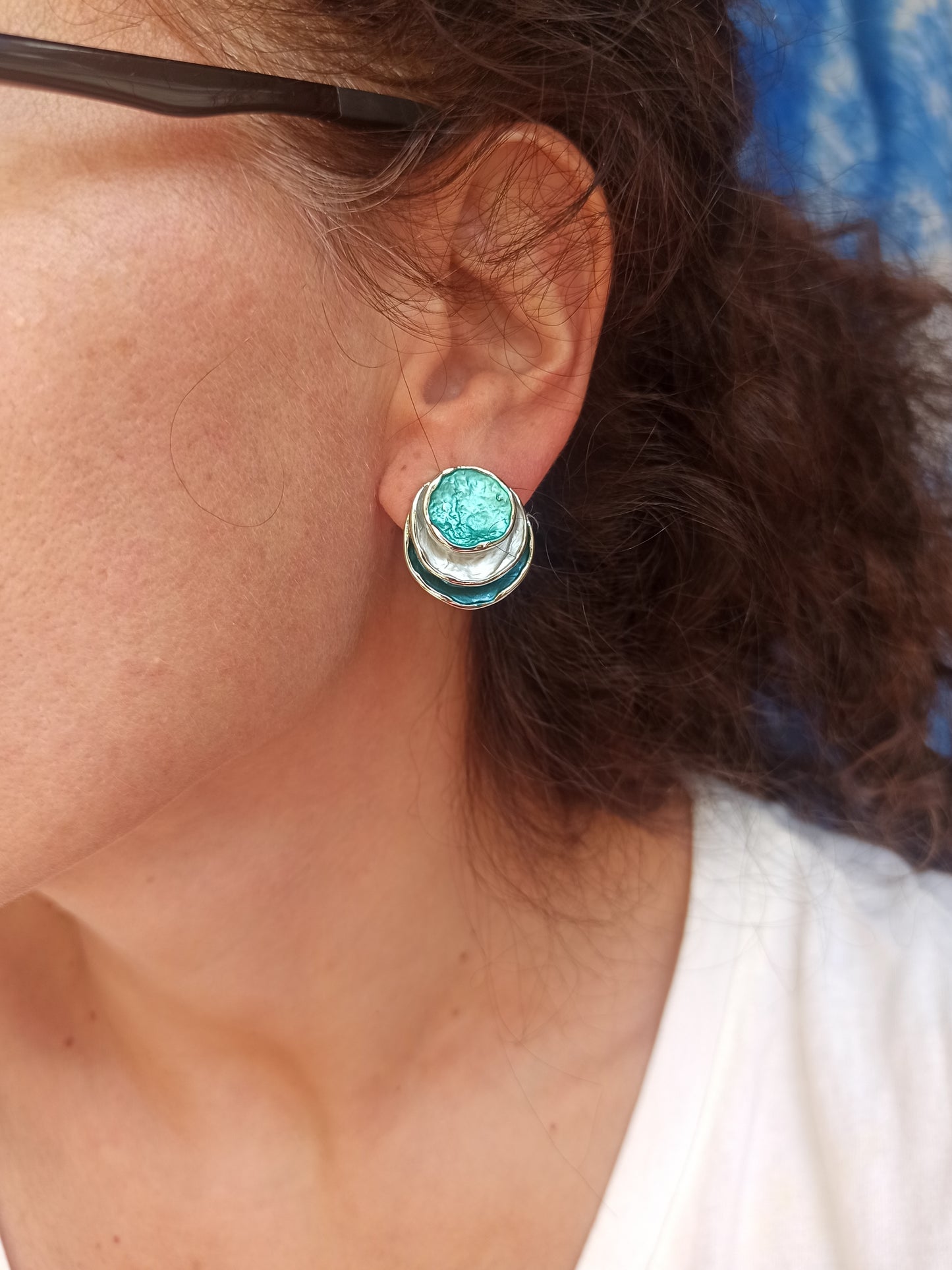 Spring earrings 0781