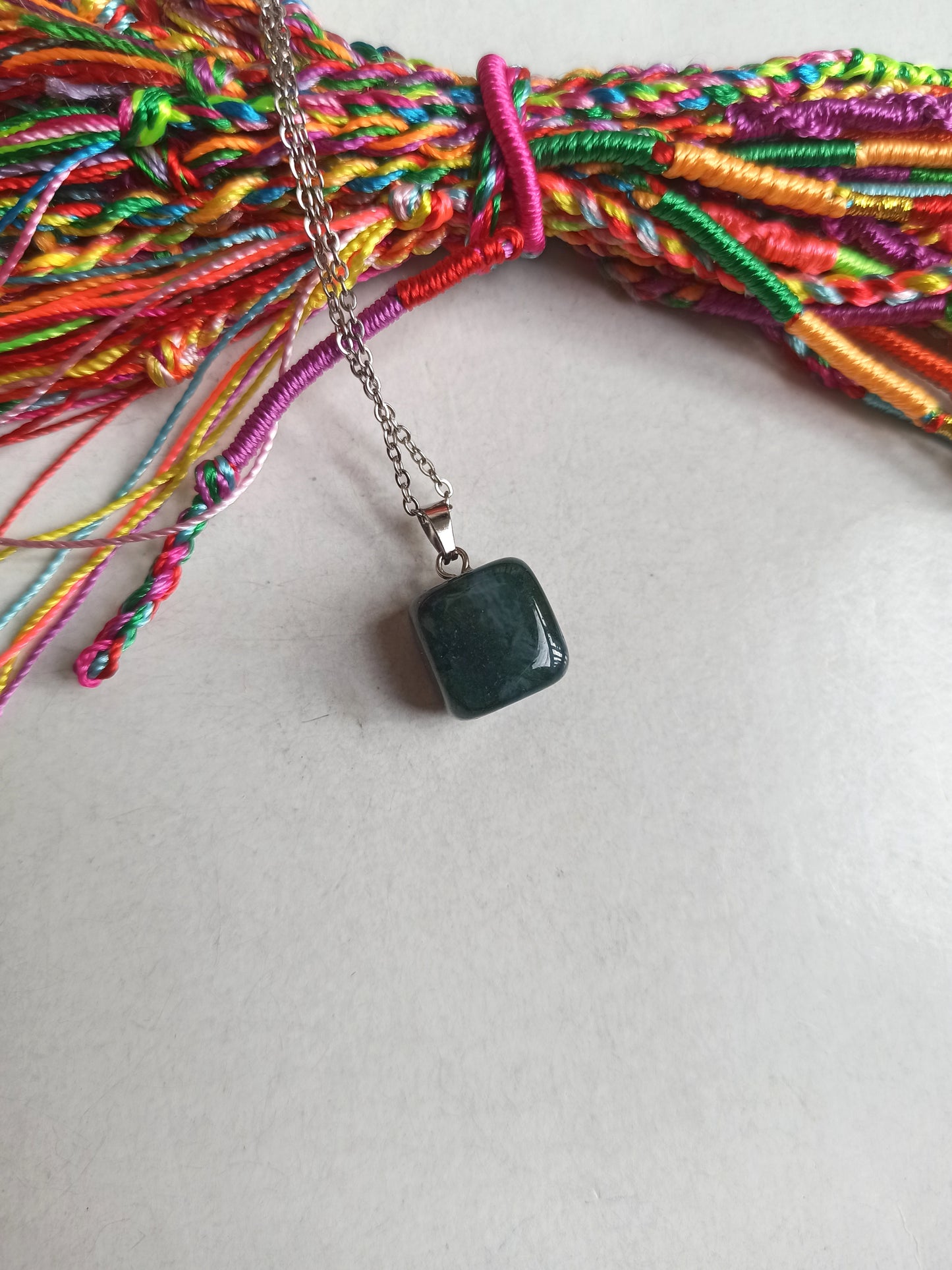 Indian agate pendant pendant