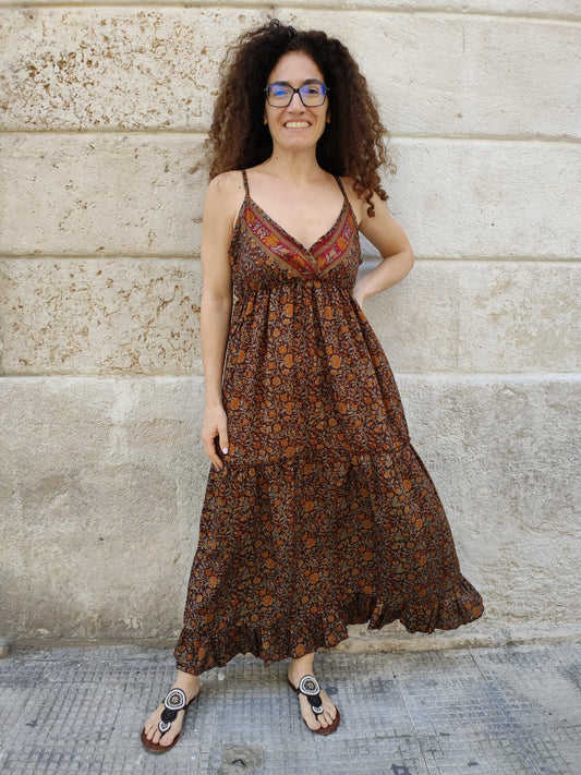 Langes Kleid Größe L/XL 7IP