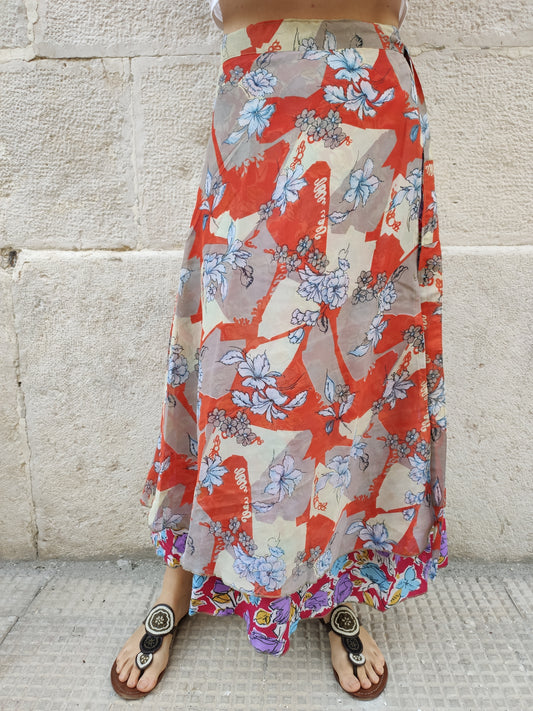 Doppelseitiger Radtaschenrock 178PO