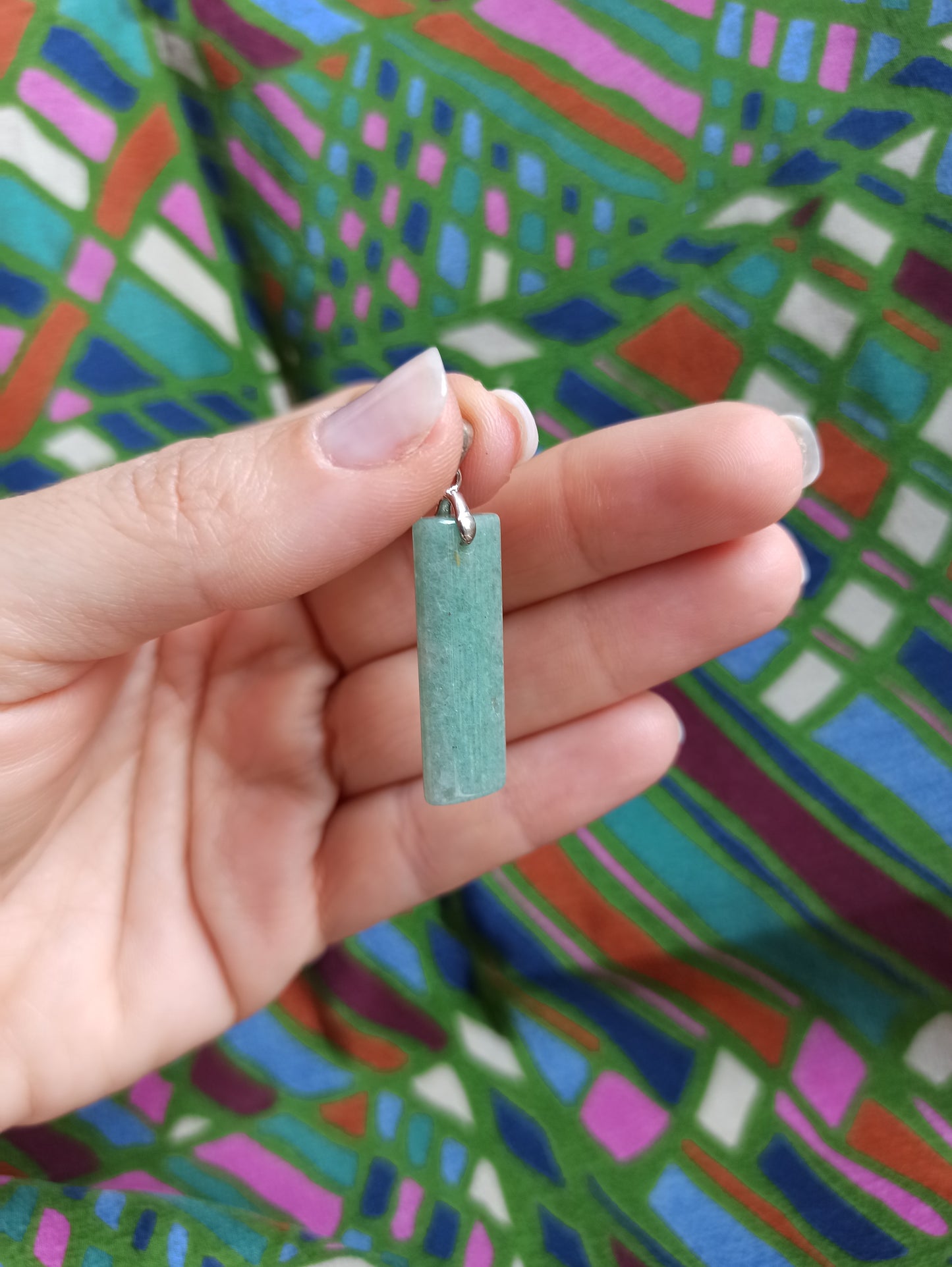 925 silver aventurine pendant