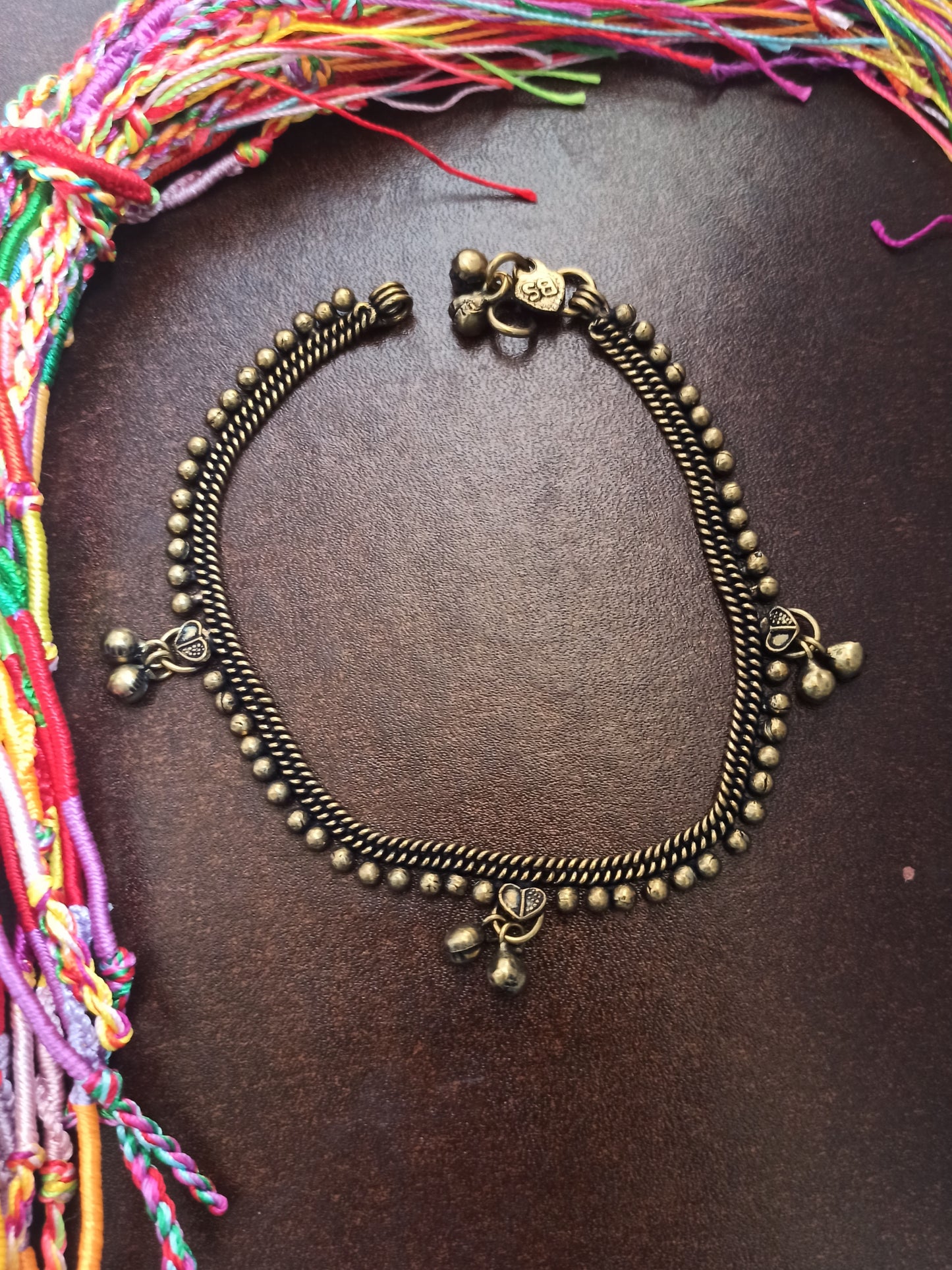 Golden bell anklet