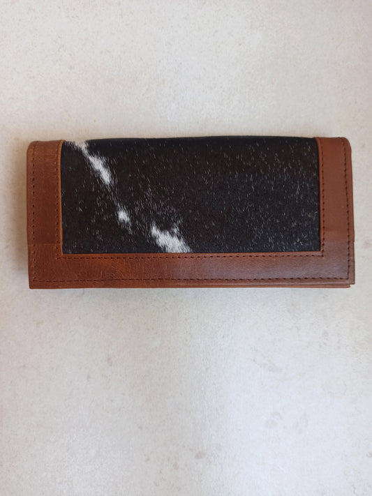 Brown leather wallet