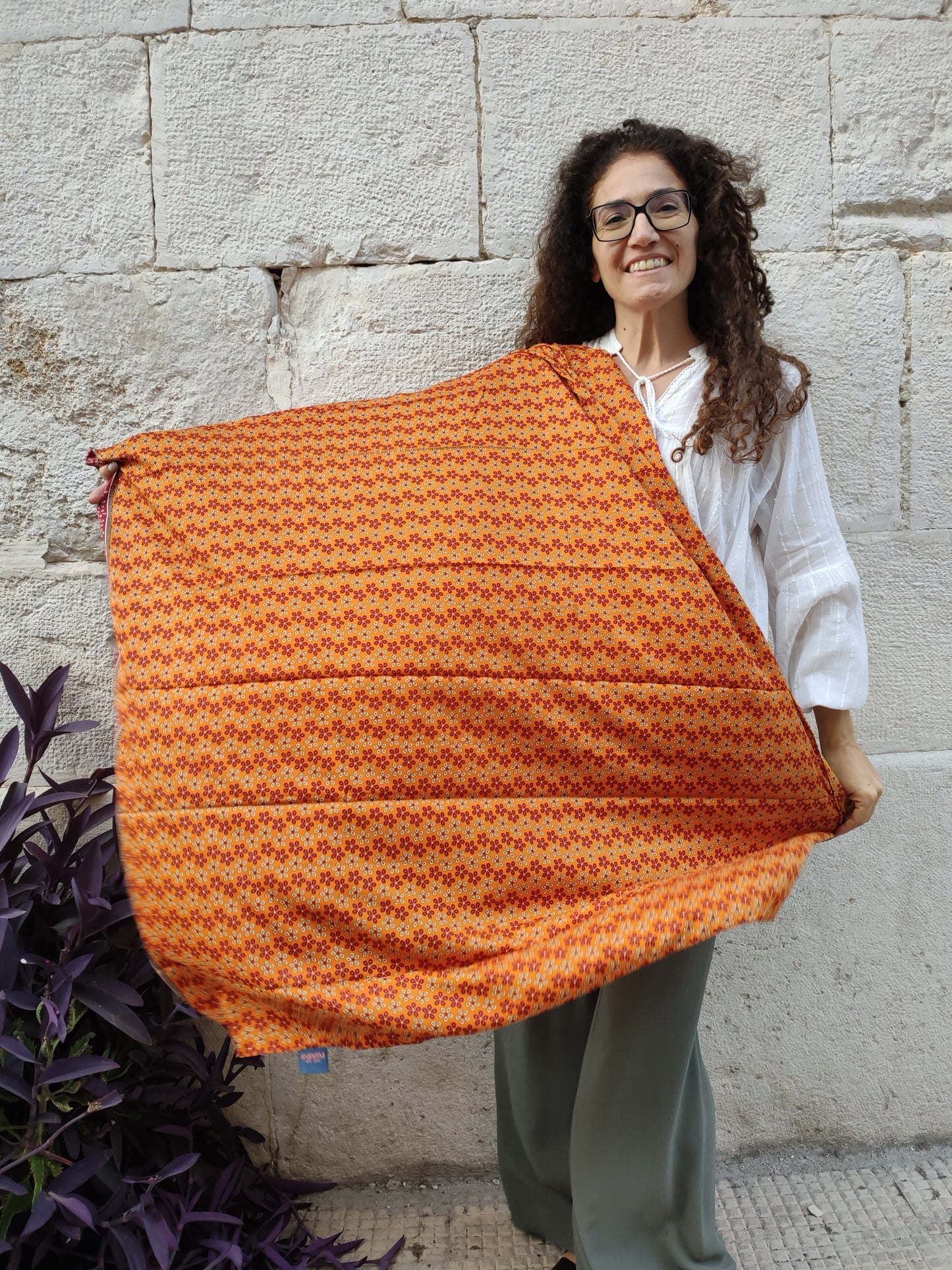 Pashmina Foulard Schal Indien 180 x 100 cm n. 7