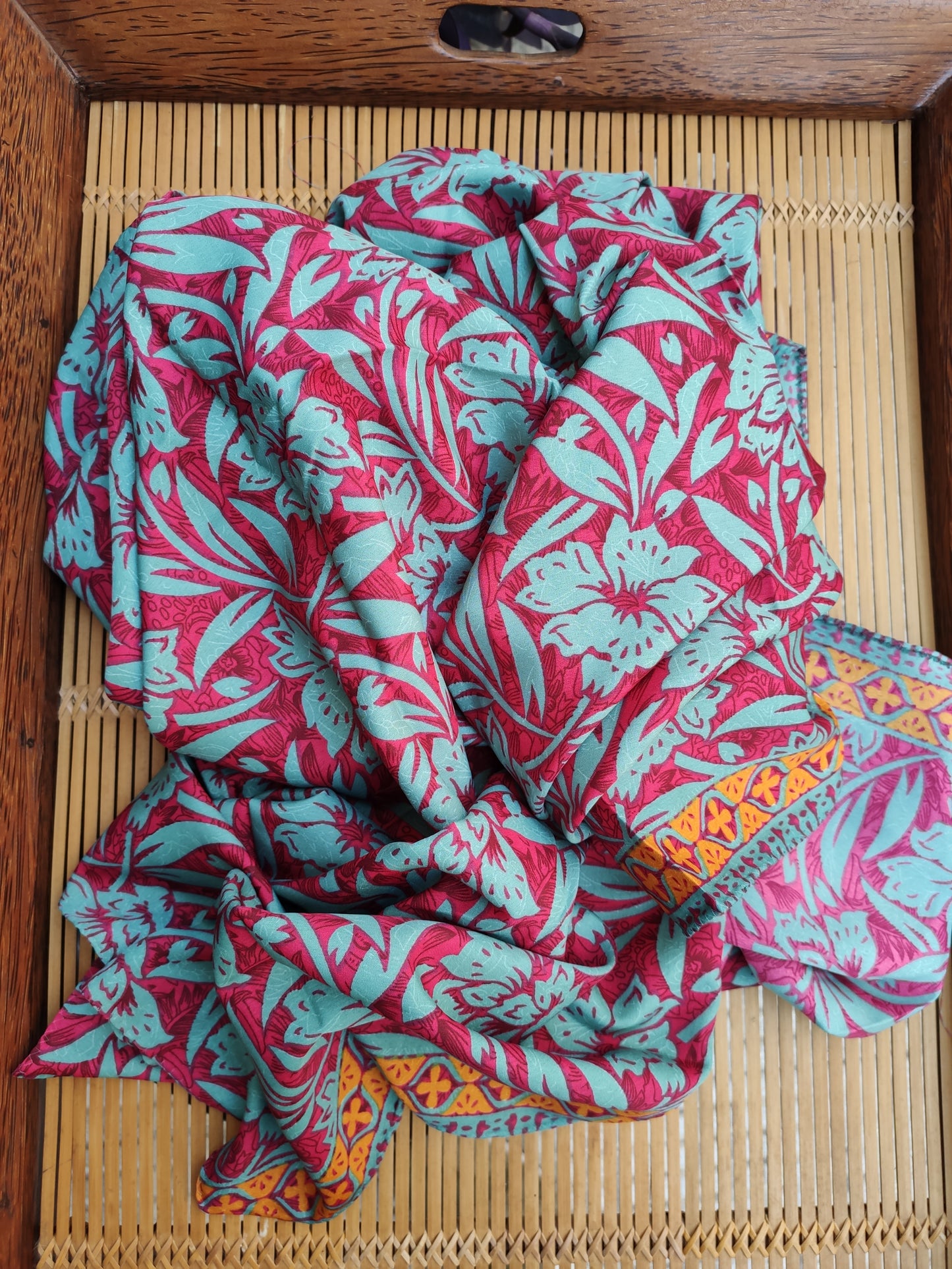 Pashmina Foulard Schal Indien 180 x 100 cm n. 13