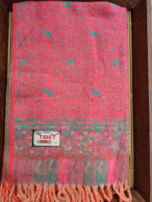 Pashmina warme Yak-Wolldecke Tibet 7H