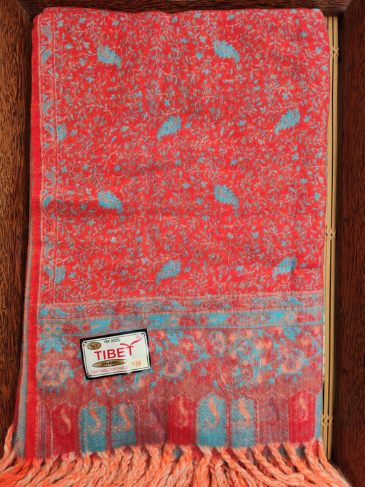 Pashmina warme Yak-Wolldecke Tibet 13H