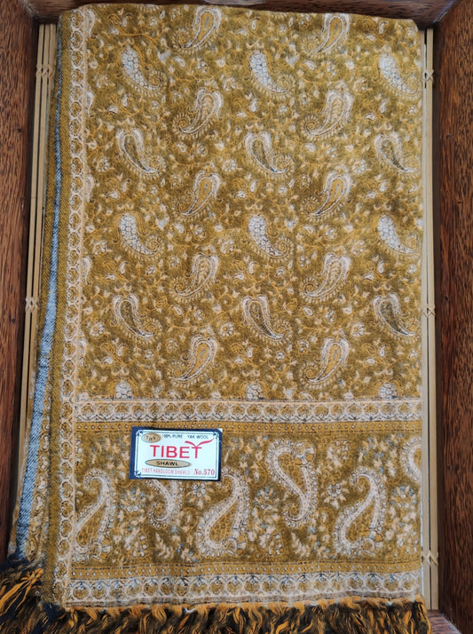 Warm Tibet Yak Wool Blanket Pashmina Shawl 4T