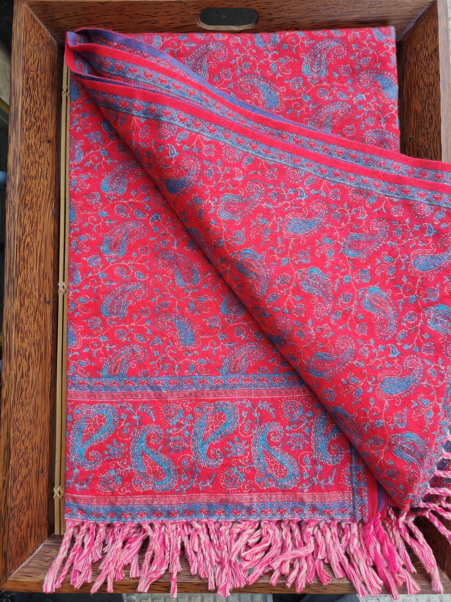 Pashmina shawl blanket 100% warm Yak wool Tibet 39T