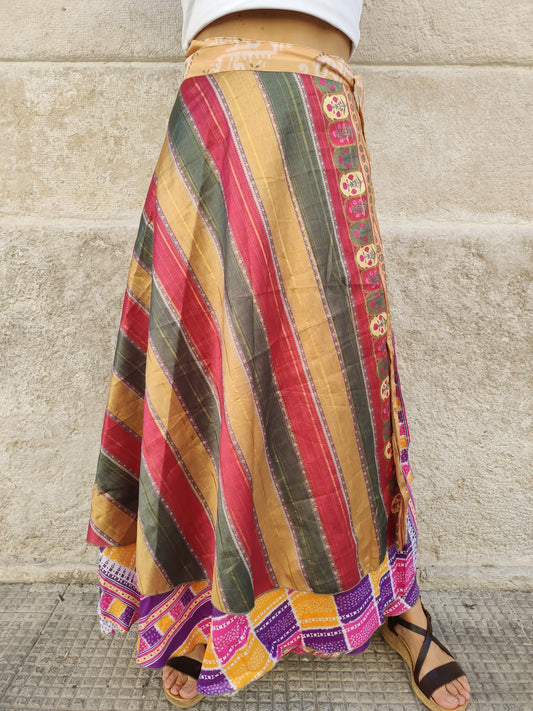 Doppelseitiger Radtaschenrock 109NG