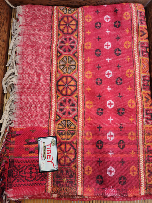 Pashmina shawl blanket warm Yak wool Tibet 50R