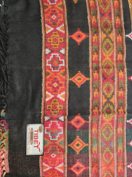 Pashmina shawl blanket warm Yak wool Tibet 50R