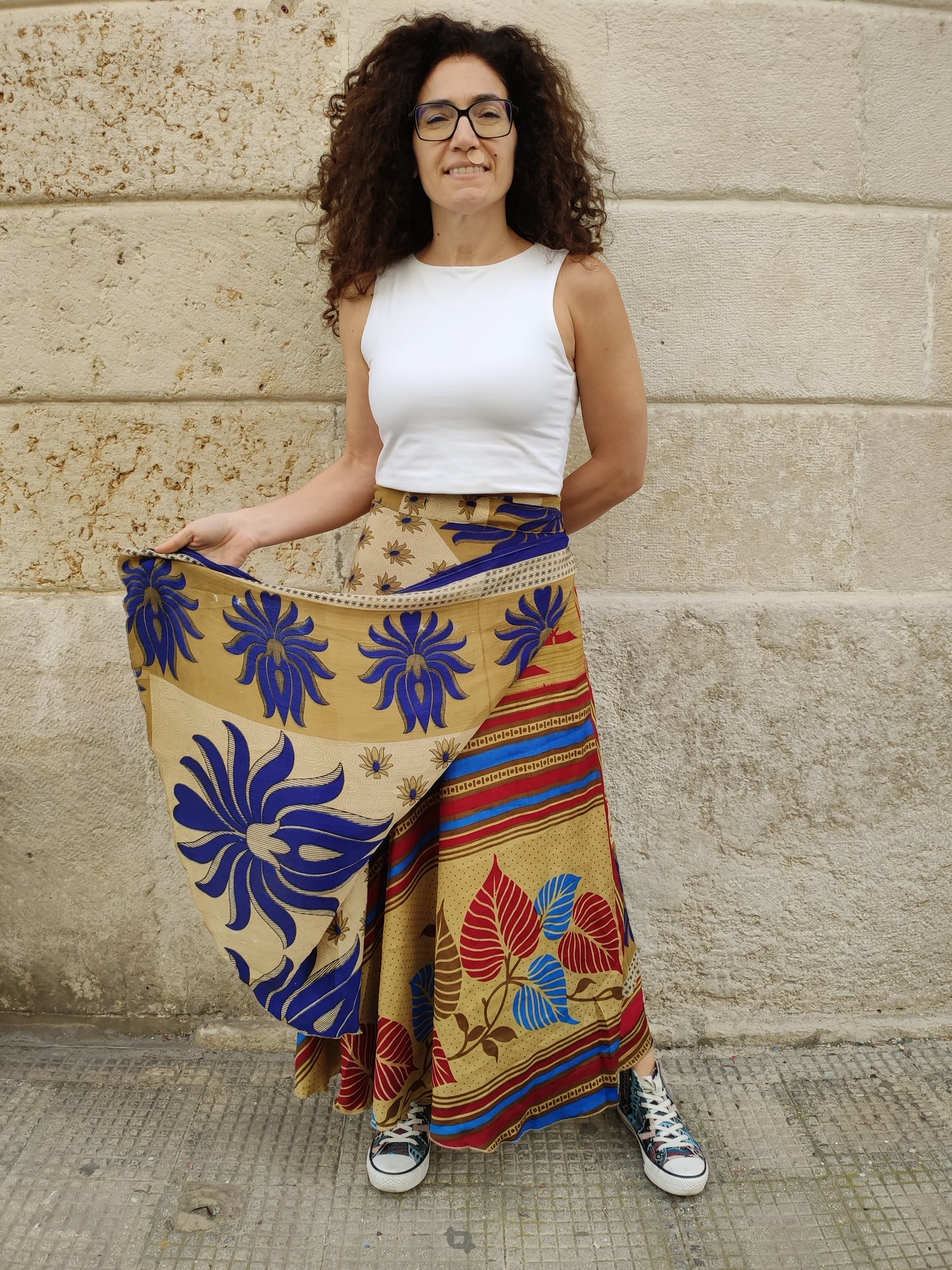 Double-sided wheel wallet skirt 109NG