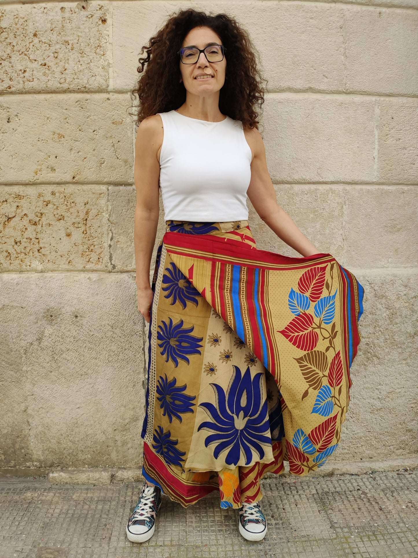 Double-sided wheel wallet skirt 109NG