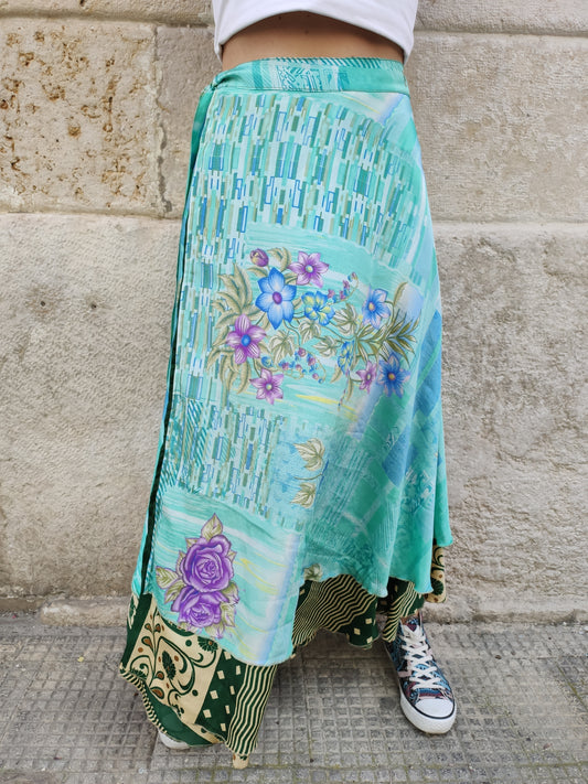 Doppelseitiger Radtaschenrock 109NG