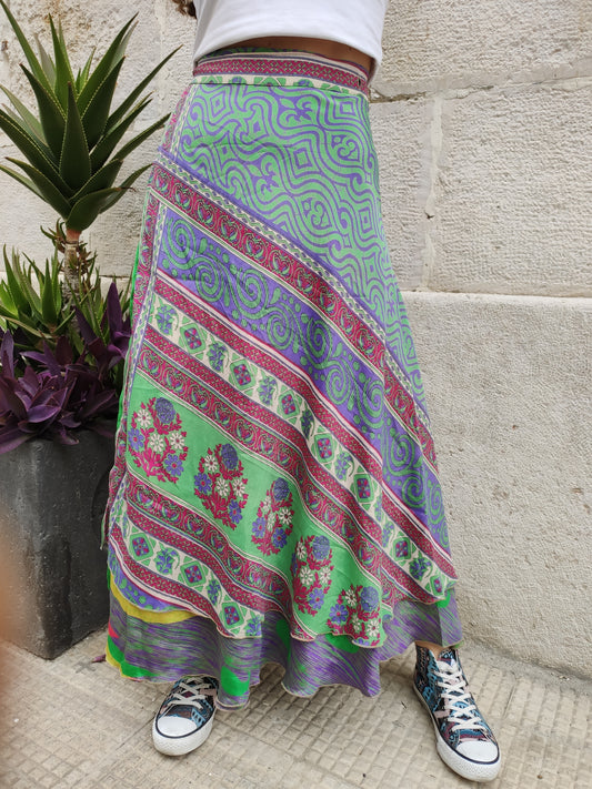Double-sided wheel wallet skirt 109NG