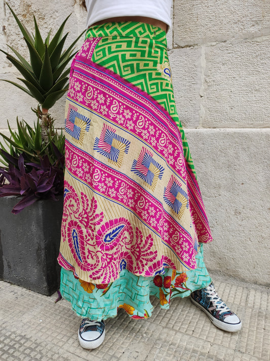 Double-sided wheel wallet skirt 109NG