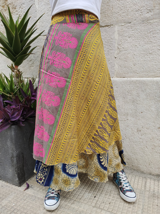 Doppelseitiger Radtaschenrock 109NG