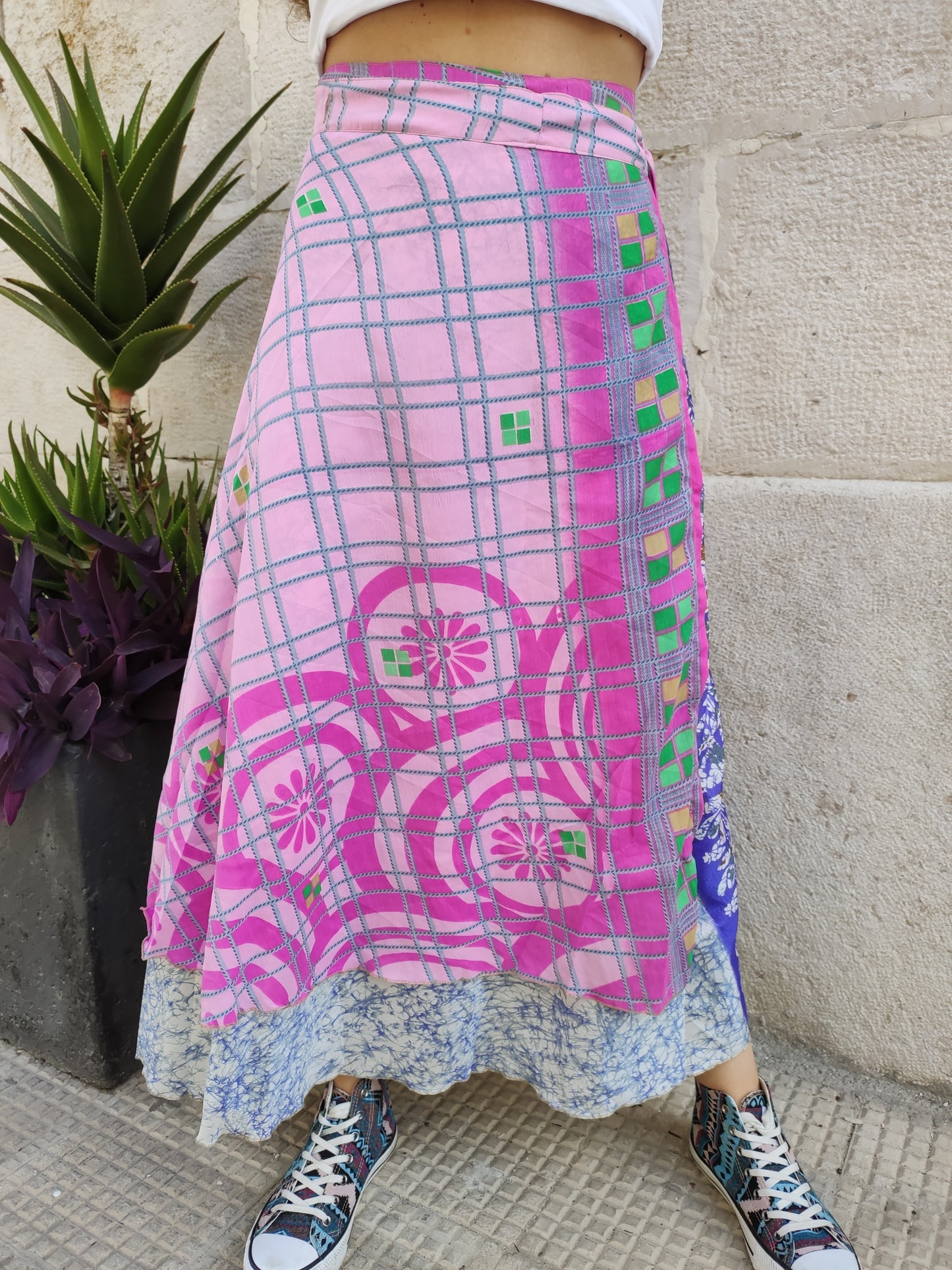 Doppelseitiger Radtaschenrock 109NG