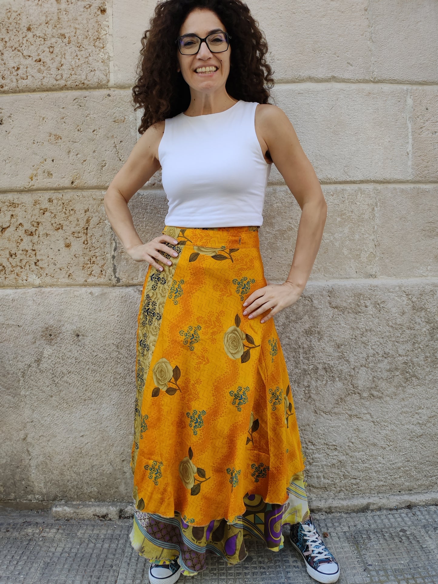 Doppelseitiger Radtaschenrock 109NG