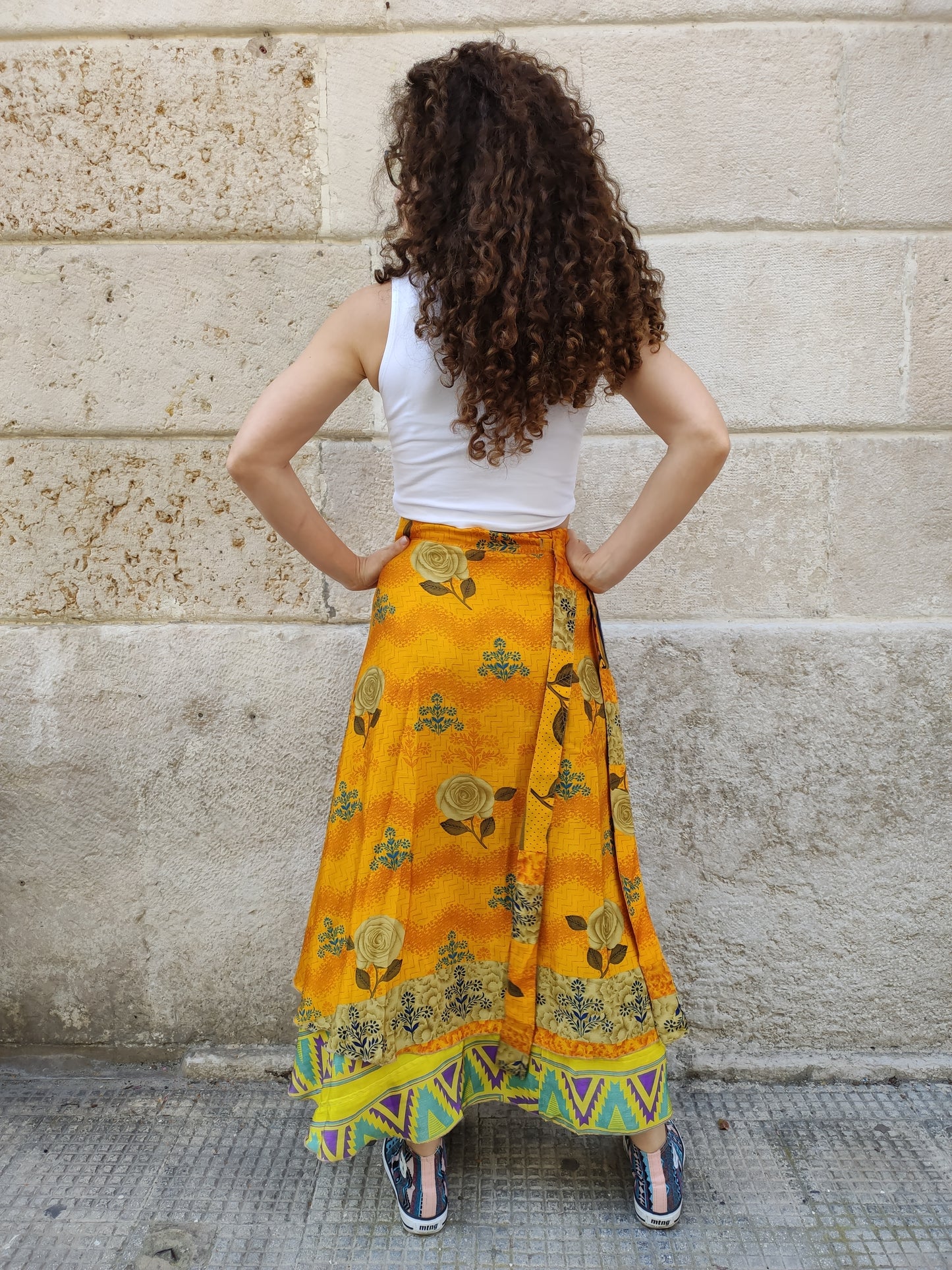 Doppelseitiger Radtaschenrock 109NG