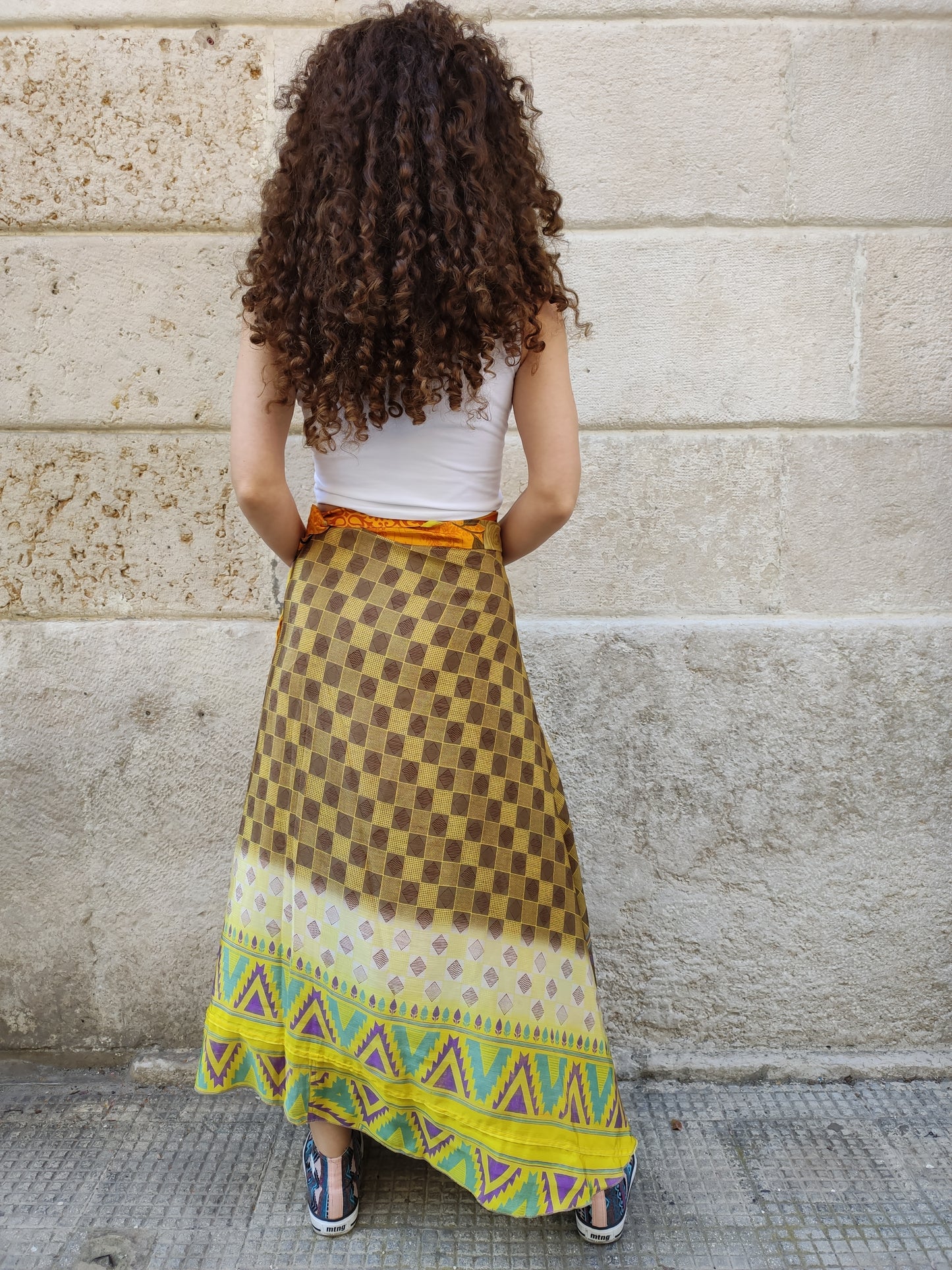 Doppelseitiger Radtaschenrock 109NG