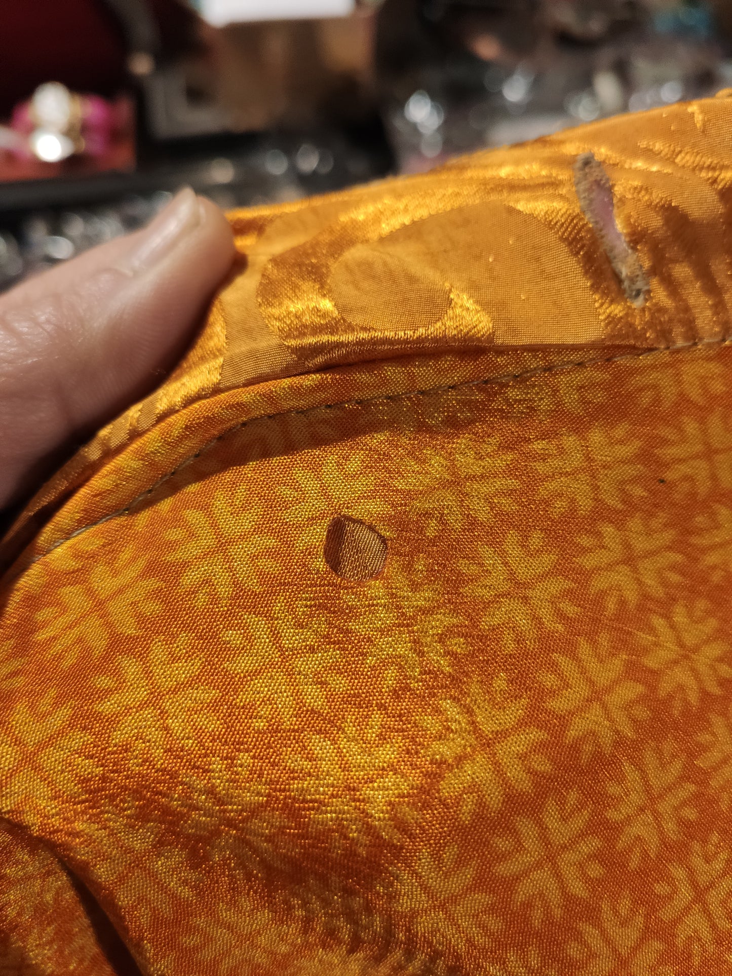 Gonna portafoglio ruota double-face 147F Difettata