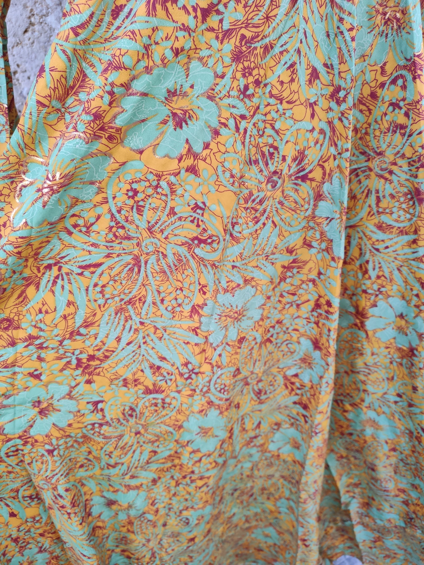 Long dress 3/4 sleeves Size S/M A18