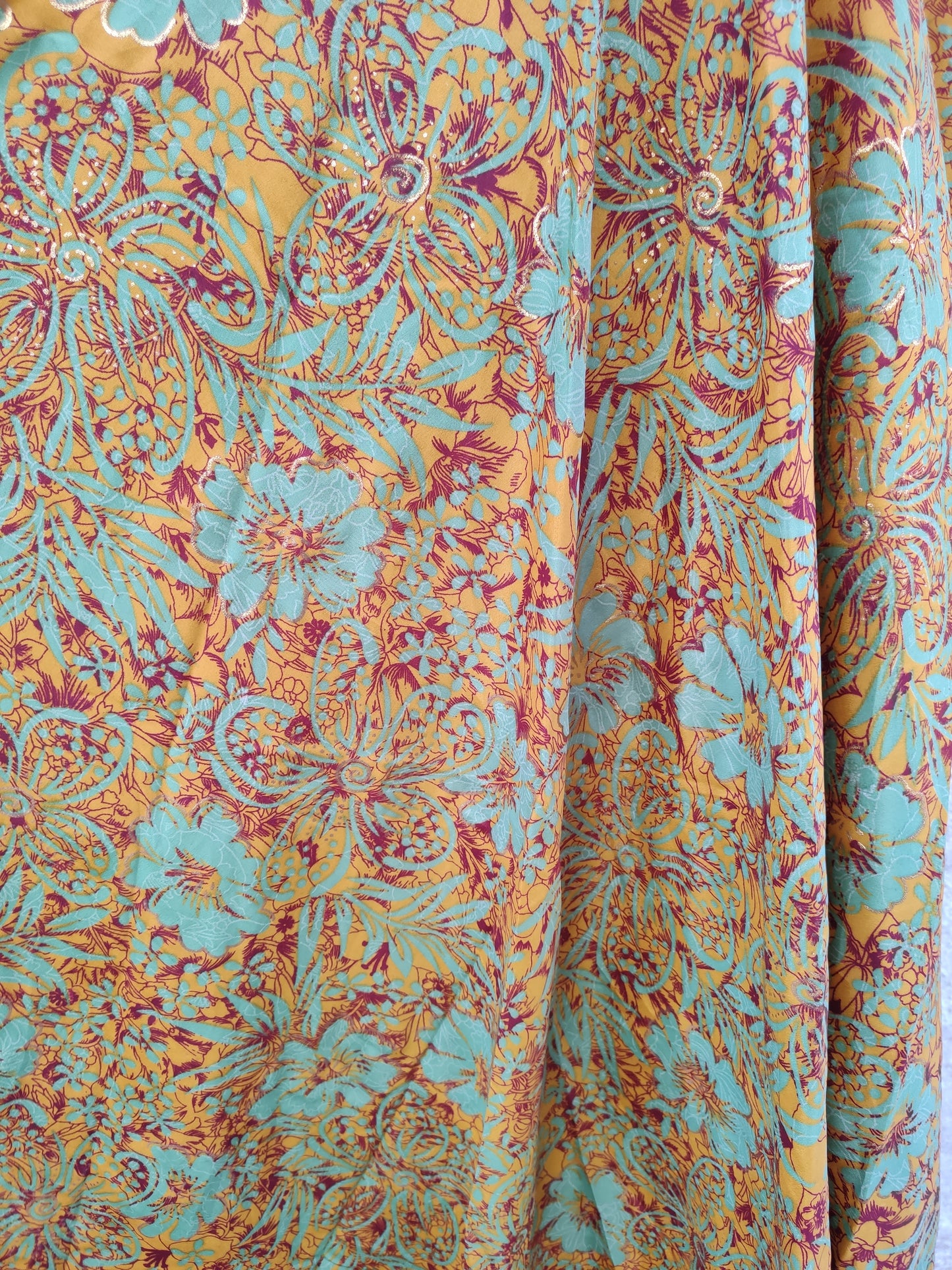 Long dress 3/4 sleeves Size S/M A18