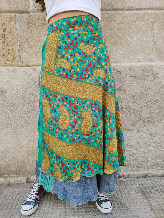 Double-sided wheel wallet skirt 109NG